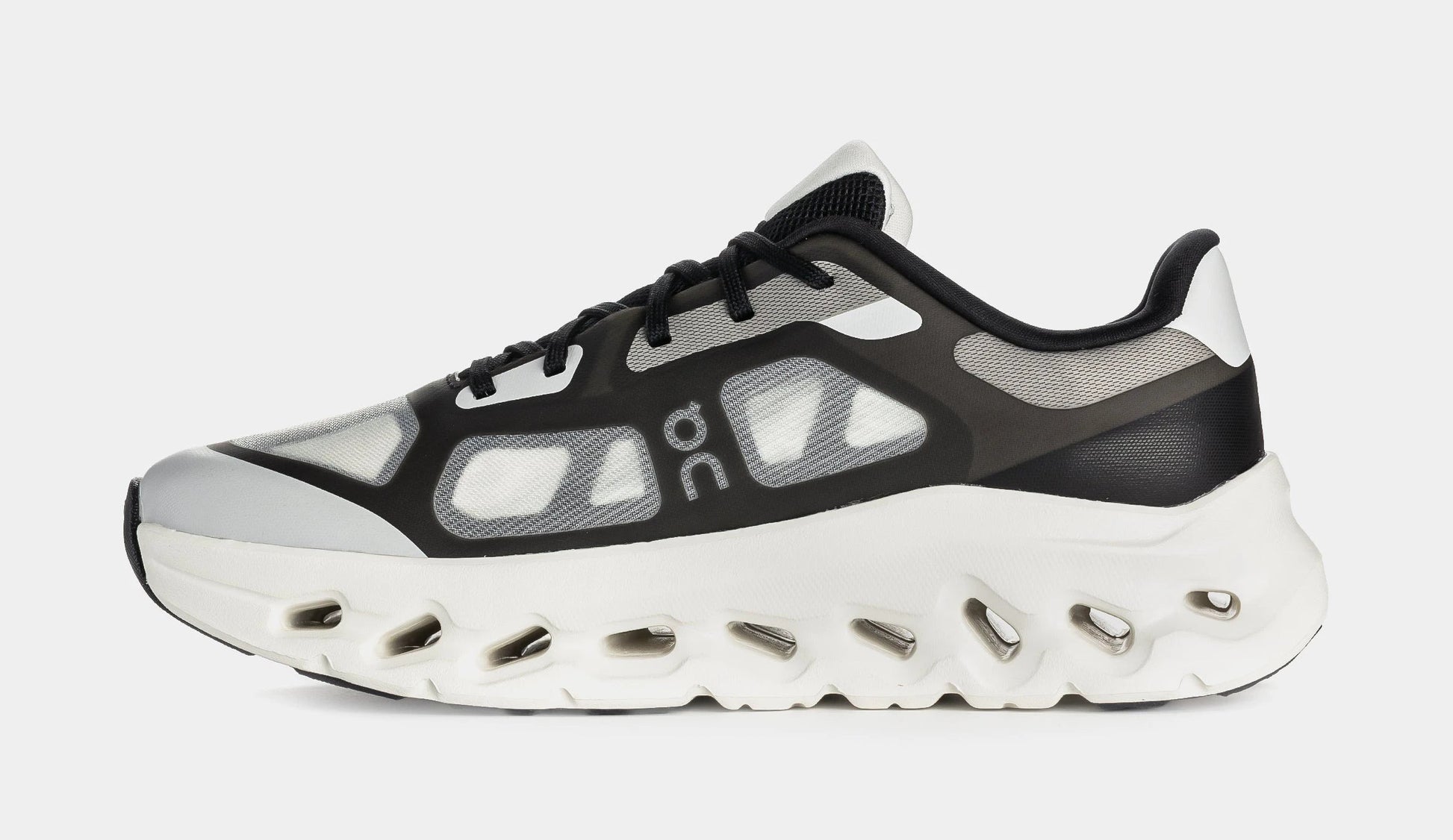 Cloudtilt Remix Womens Running Shoes (Black/Ivory) — view 3 of 6