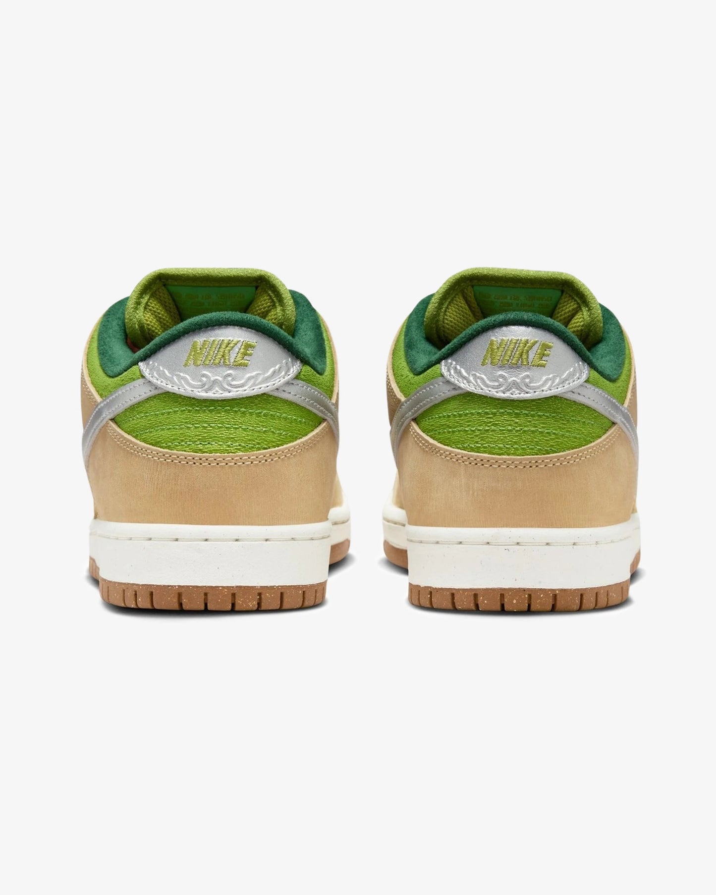 Nike SB Dunk Low Pro - Sesame/ Metallicsilver/ Pear — view 3 of 5