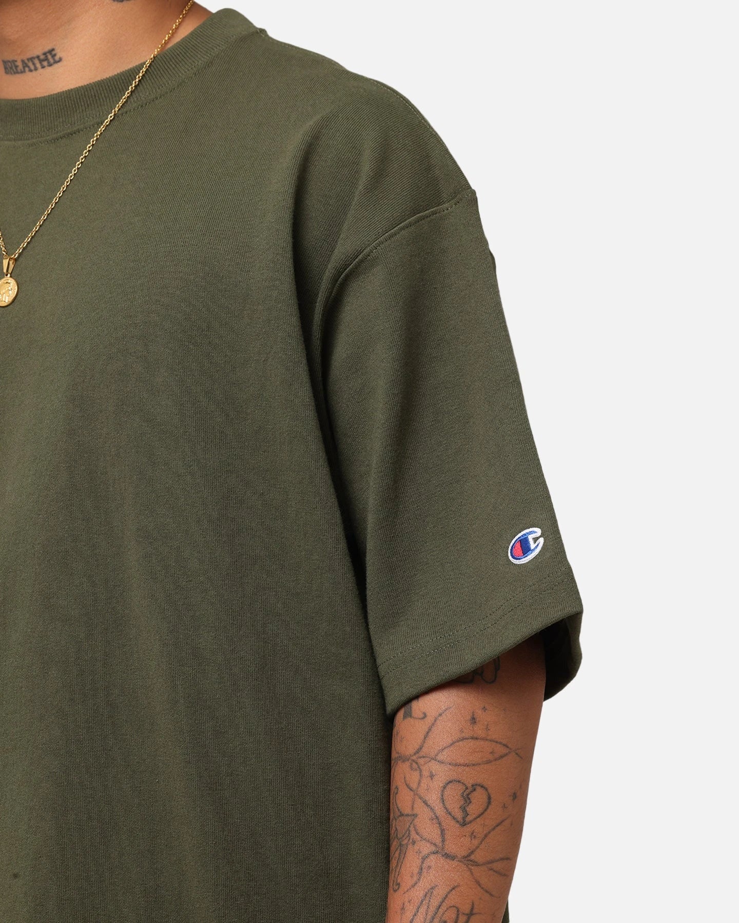 Champion Lifestyle Elevate T-Shirt Moss/Green — view 6 of 6
