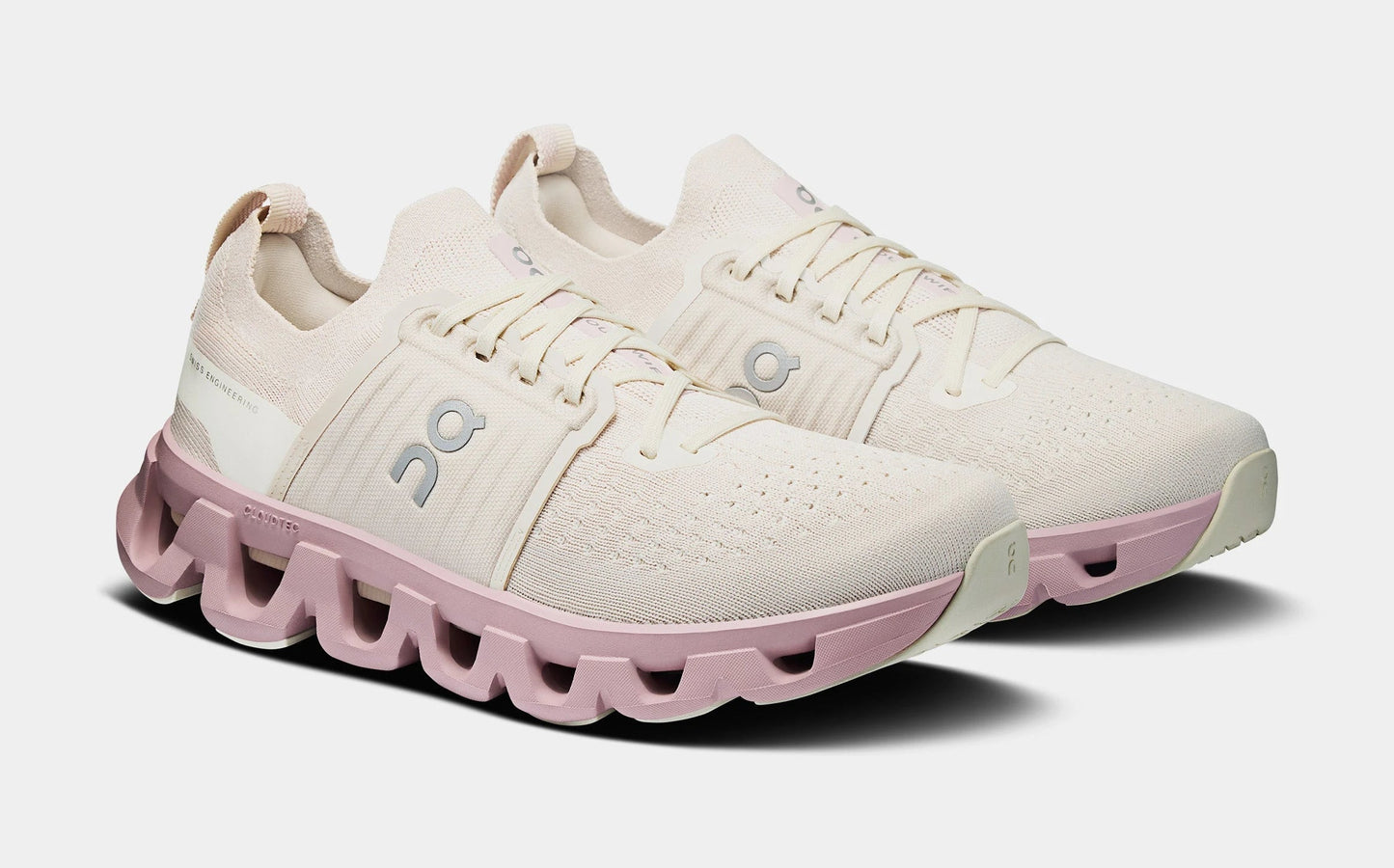 Cloudswift 4 Womens Running Shoes (Pearl/Mauve) — view 4 of 4