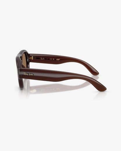 Ray-Ban x A$AP Rocky Aviator Puffer - Transparent Brown — view 4 of 6