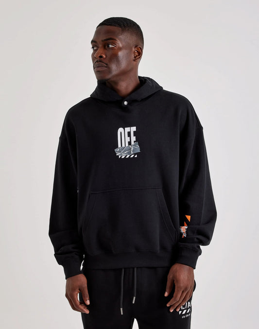 Off-White L/AB Duct Tape Fleece Hoodie — view 1 of 6