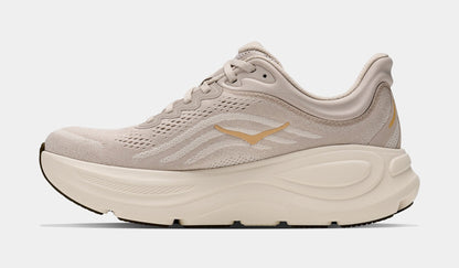Bondi 9 Womens Running Shoes (River Rock Grey/Alabaster) — view 3 of 4