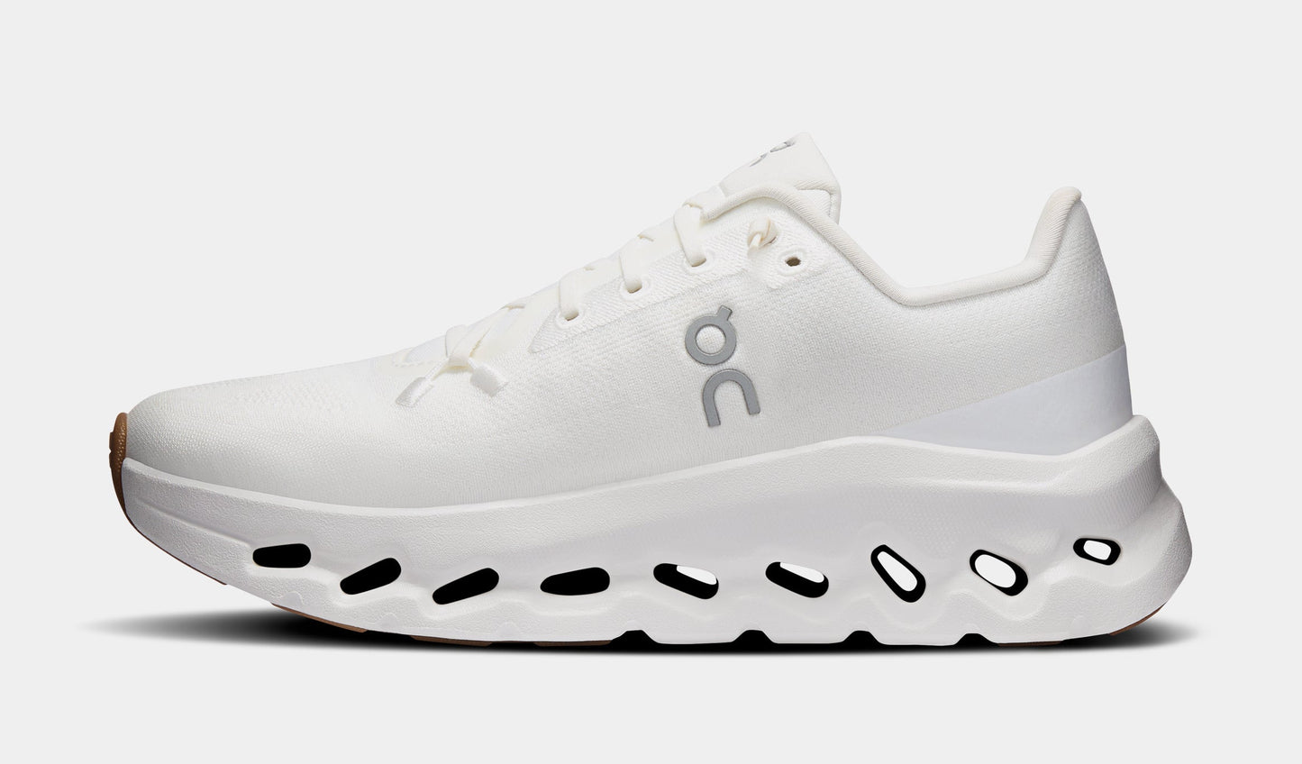 Cloudtilt Womens Running Shoes (White/Ivory) — view 3 of 4