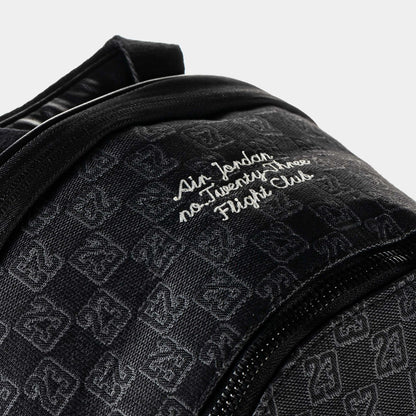 Jam Monogram Mens Backpack (Black) — view 4 of 5