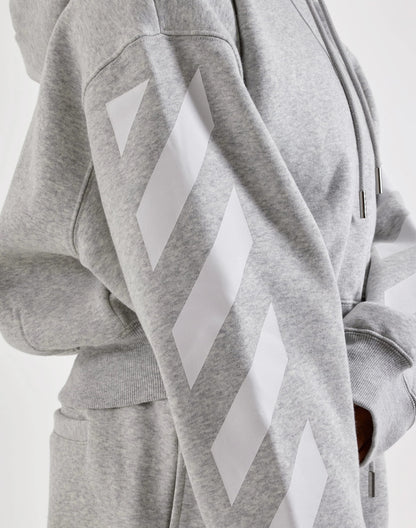 Off-White L/AB Cropped Fleece Hoodie — view 5 of 6