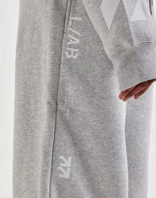 Off-White L/AB Wide-Leg Fleece Sweatpants — view 2 of 4