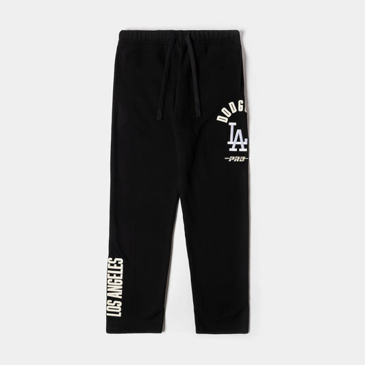 Los Angeles Dodgers Original Fleece Mens Sweatpants (Black/White) — view 1 of 4
