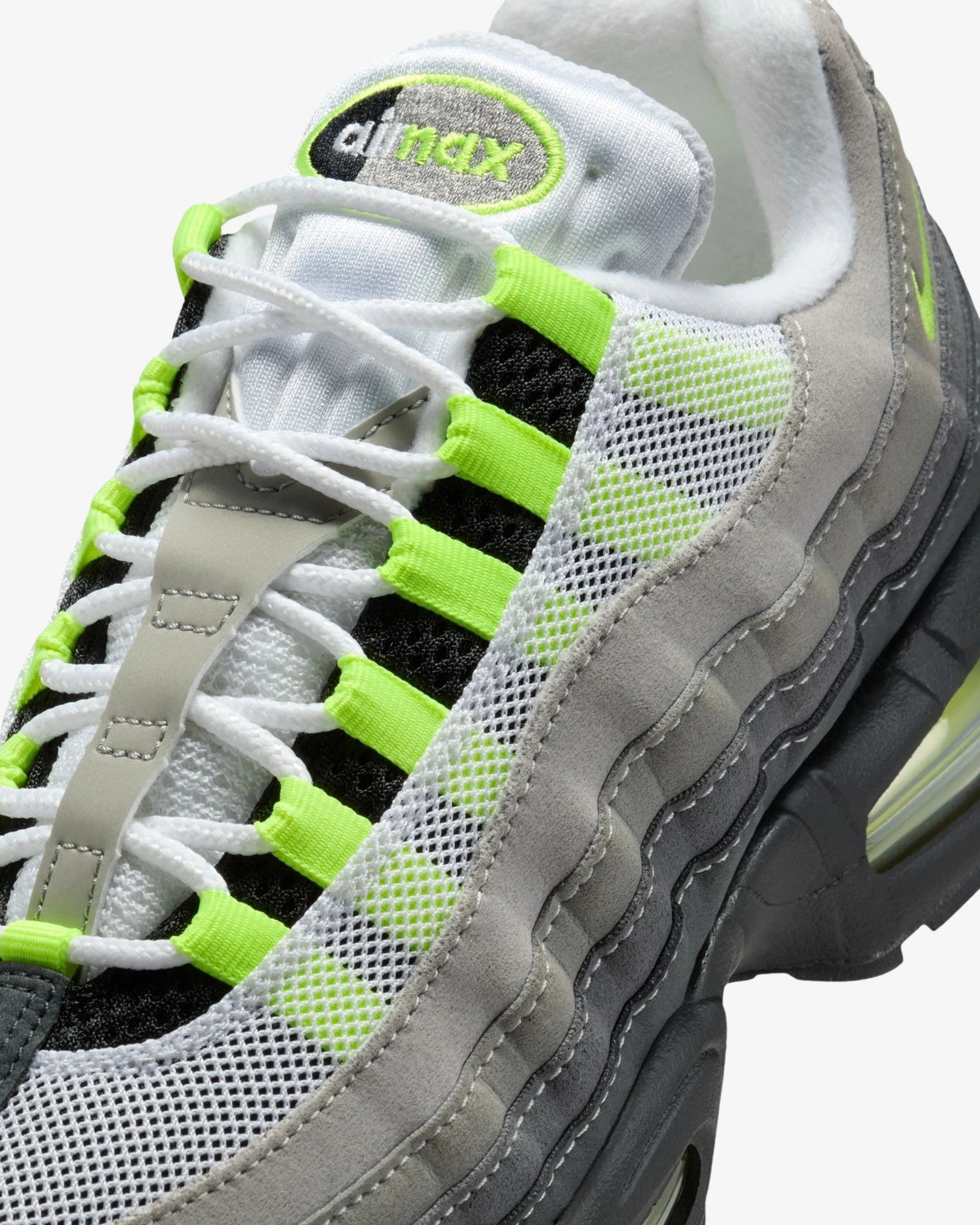 Nike WMNS Air Max 95 "Big Bubble" - Black/ Neon Yellow — view 6 of 6