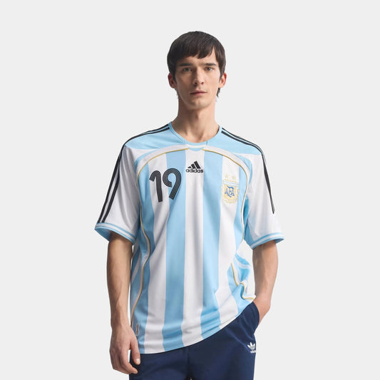 Argentina Home 2006 Messi Mens Jersey (White) — view 1 of 4
