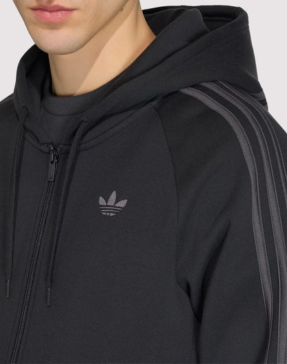 Adidas Adicolor Over The Hood Stripes Fleece Full-Zip Hoodie — view 3 of 4