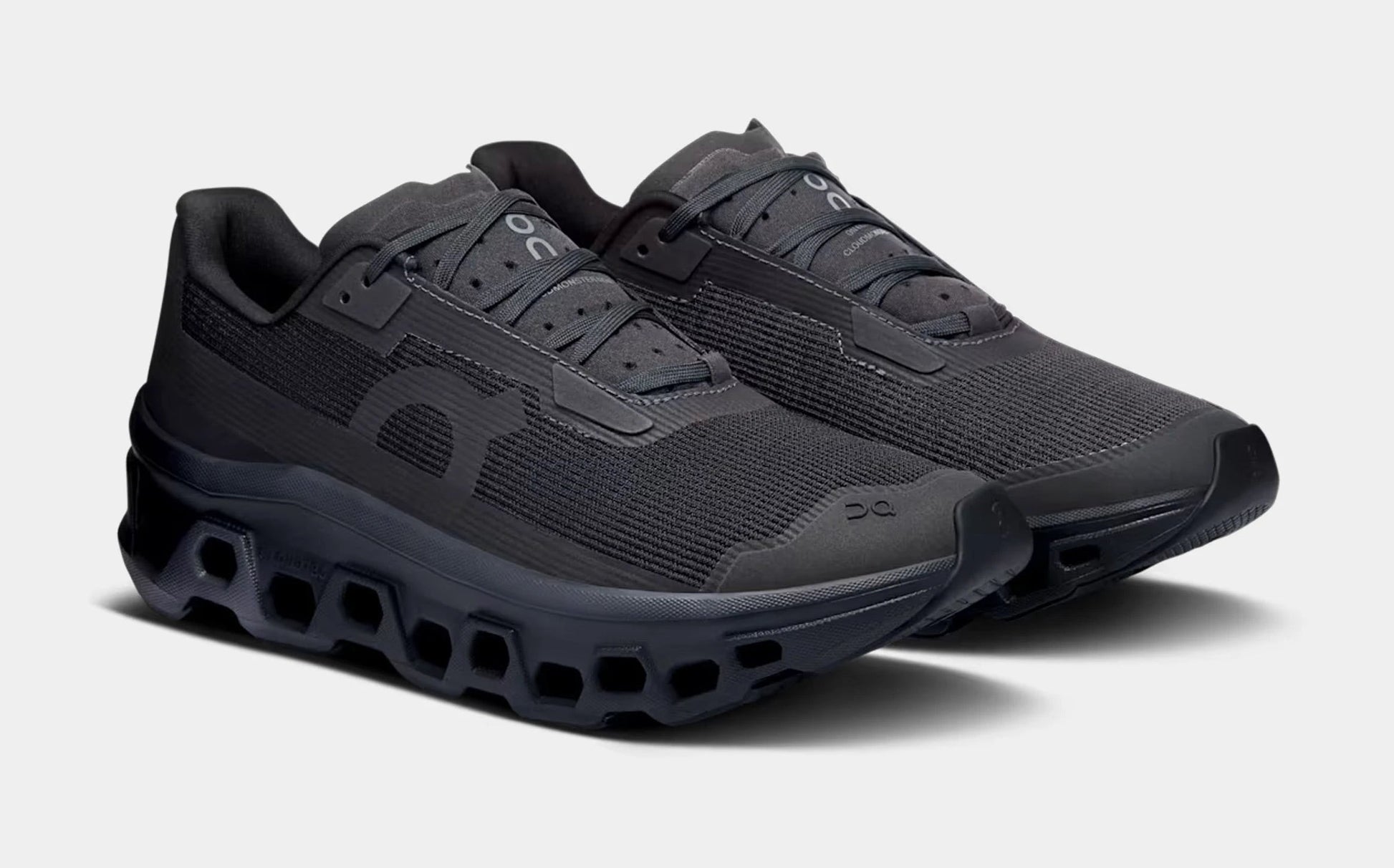 Cloudmonster Void Womens Running Shoes (Black) — view 4 of 4