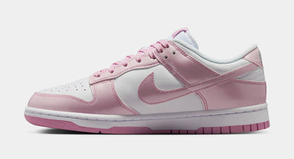 Nike WMNS Dunk Low SE - White / Metallic Silver / Pink Rise — view 3 of 5