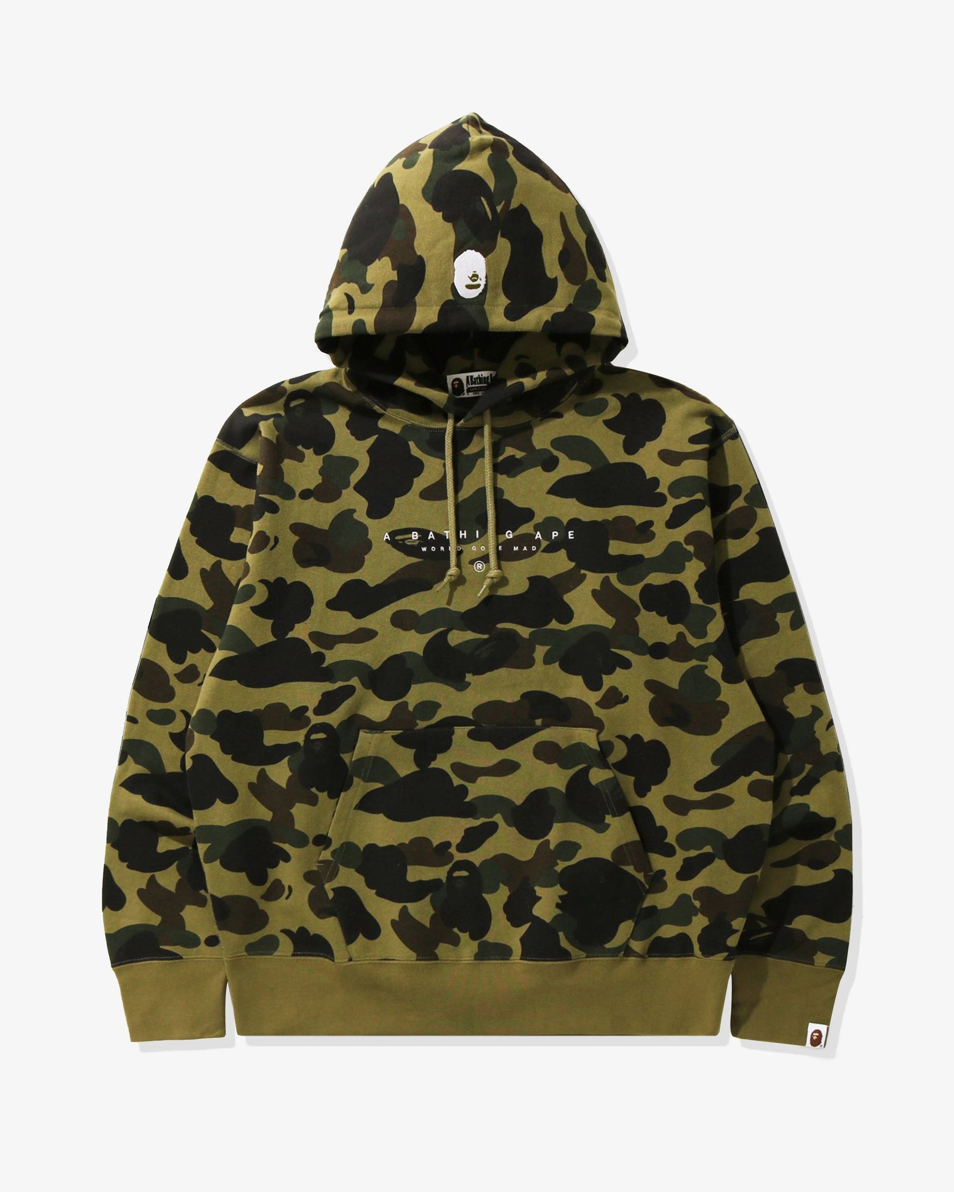 BAPE 1st Camo Pullover Hoodie - Green Camo — view 1 of 3