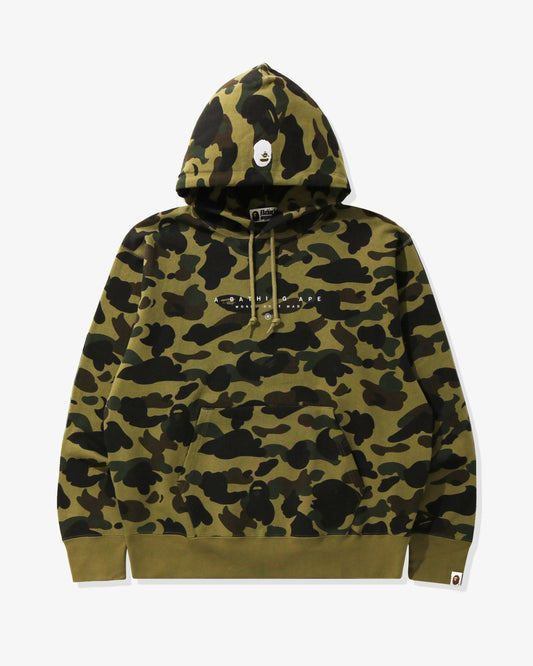 BAPE 1st Camo Pullover Hoodie - Green Camo — view 1 of 3