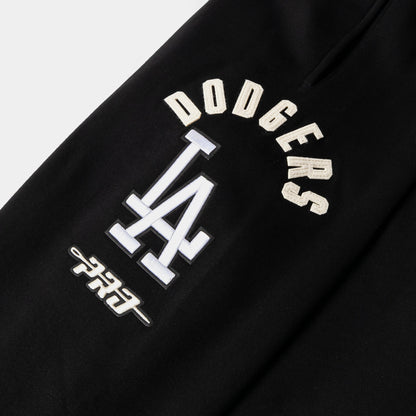 Los Angeles Dodgers Original Fleece Mens Sweatpants (Black/White) — view 3 of 4