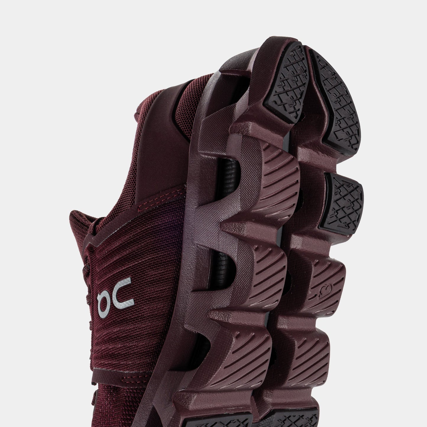 Cloudswift 4 All Day Womens Running Shoes (Maroon/Maroon) — view 6 of 6