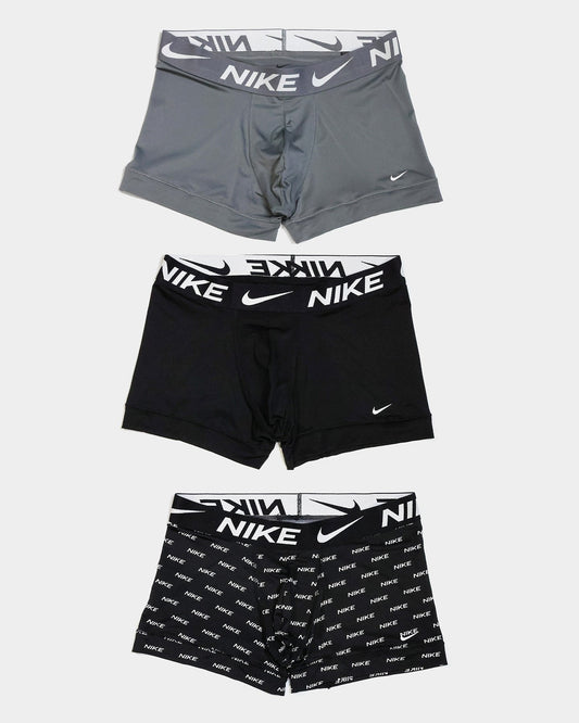 Nike Essential Micro Trunks 3 Pack Black/Cool Grey — view 1 of 5