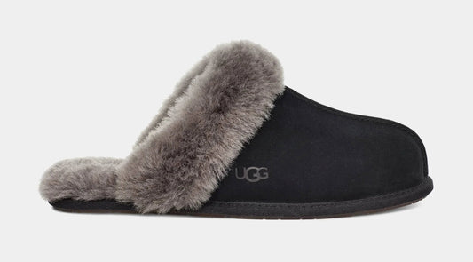 Scuffette II Slipper Womens Sandals (Black/Grey) — view 2 of 4