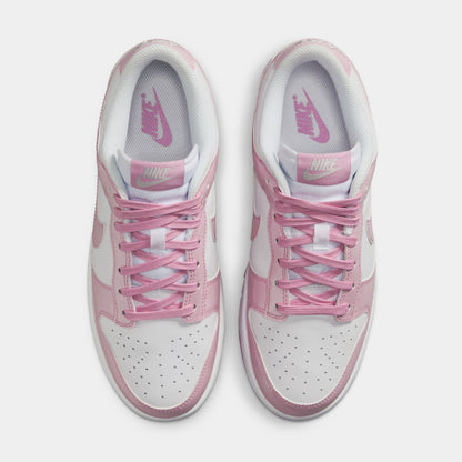 Nike WMNS Dunk Low SE - White / Metallic Silver / Pink Rise — view 2 of 5