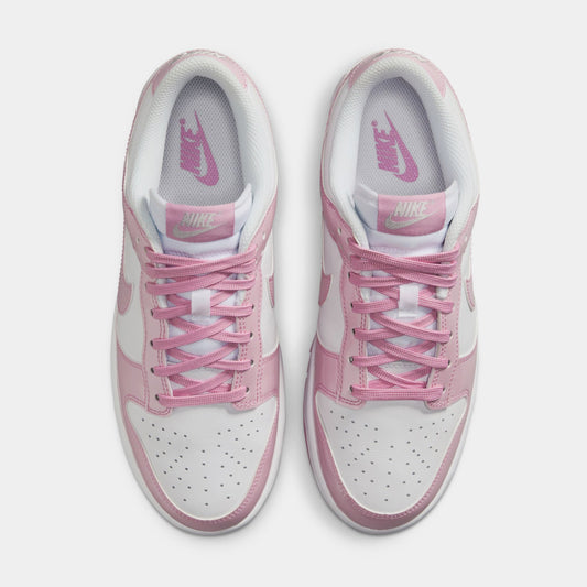 Nike WMNS Dunk Low SE - White / Metallic Silver / Pink Rise — view 2 of 5