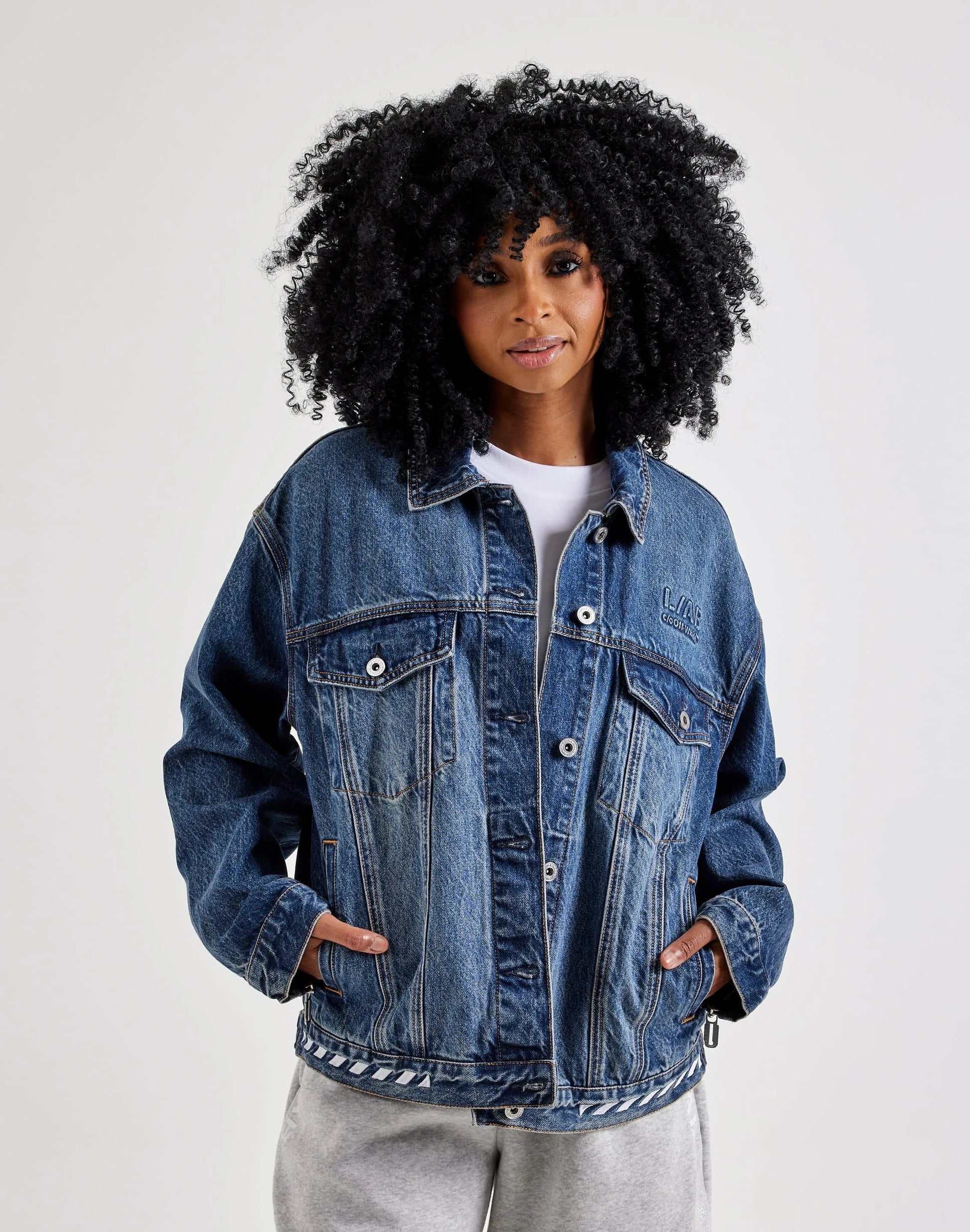 Off-White L/AB Denim Jacket — view 1 of 6