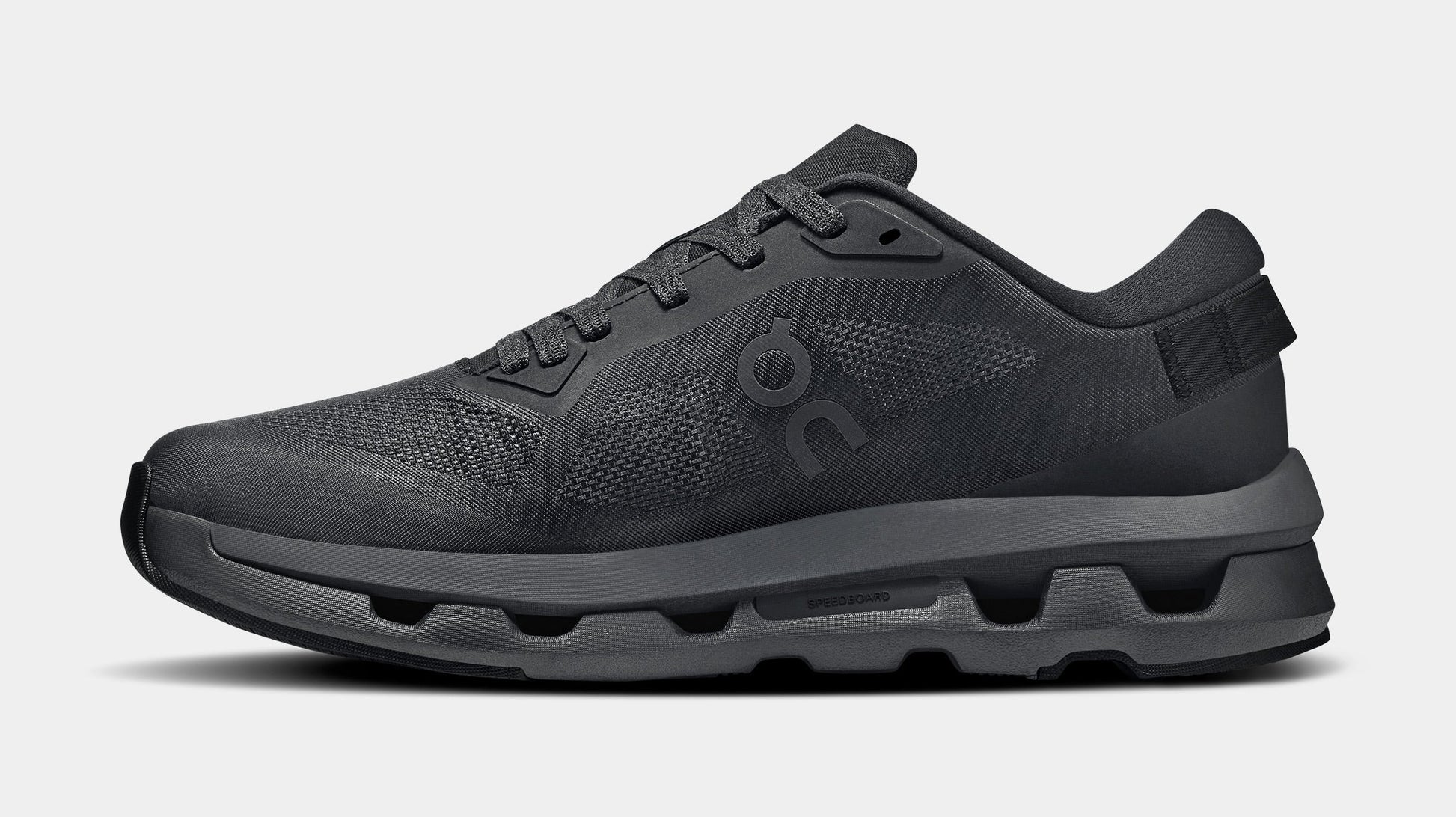 Cloudzone Womens Running Shoes (Black/Eclipse) — view 3 of 4